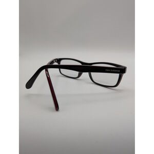 New Balance NB 494-2 Eyeglasses Frames Black Red Stripe Rectangle 53-16-140